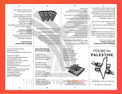 Poems for Palestine